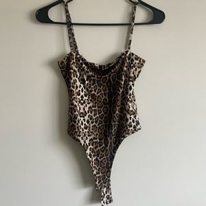 Salty Leopard Print Bodysuit